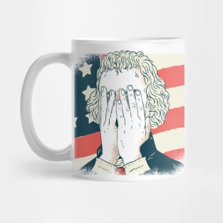 Thomas Jefferson Facepalm Mug